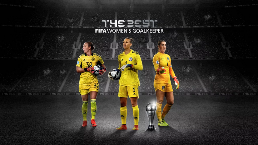 Finalistas a la Portera de la FIFA. Foto: FIFA