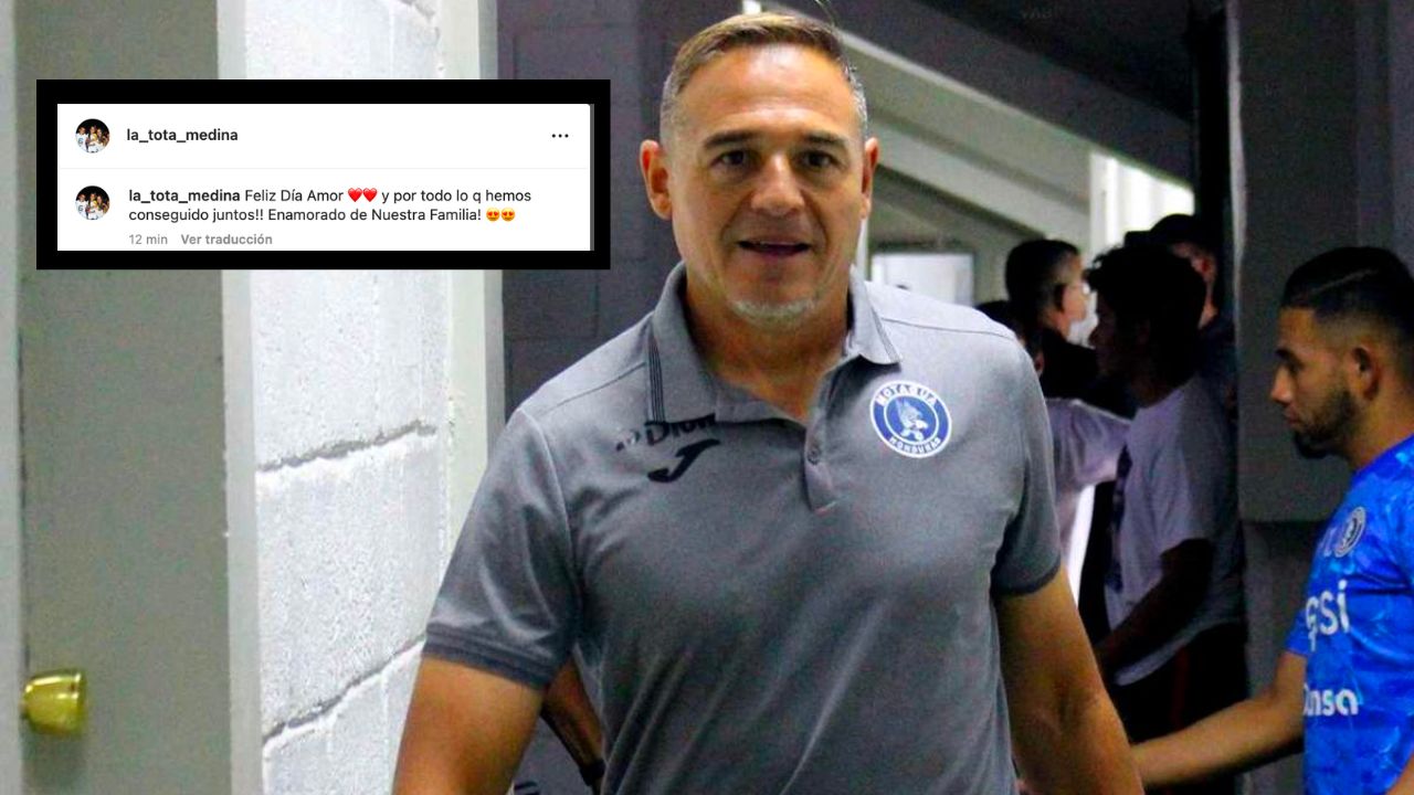 Tota Medina se acuerda de Motagua en pleno día del amor y la amistad