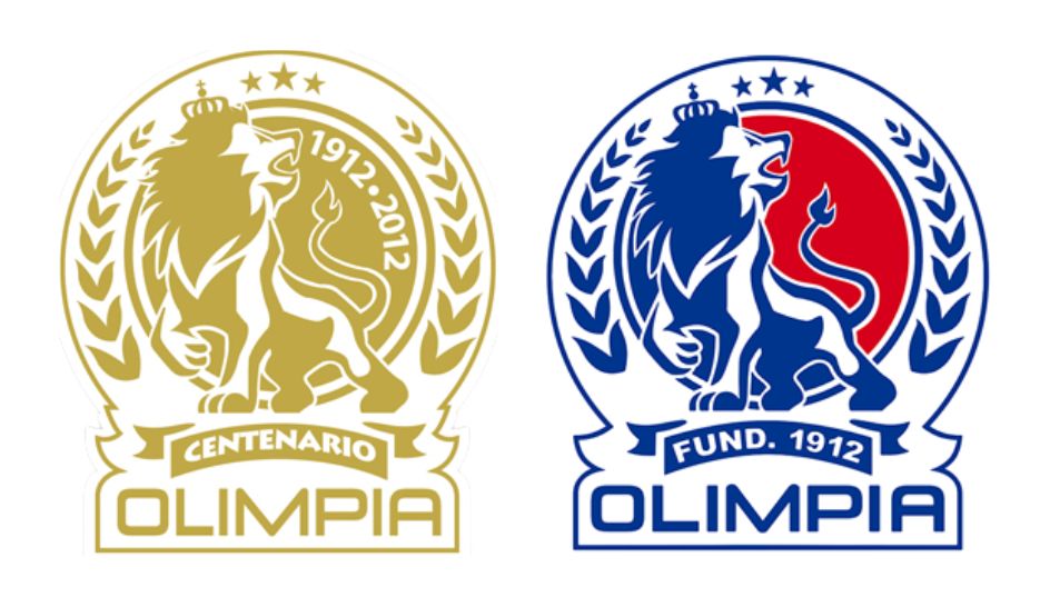 Undécimo y último logo que, hasta la fecha, ha usado Olimpia. Foto: Internet