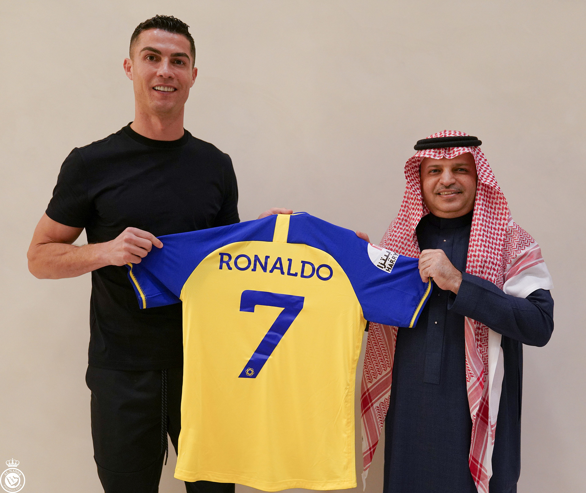 Cristiano Ronaldo oficializó su fichaje cor el Al-Nassr el 30 de diciembre del 2022, donde se convirtió en el futbolista mejor pagado del mundo. Foto: Internet