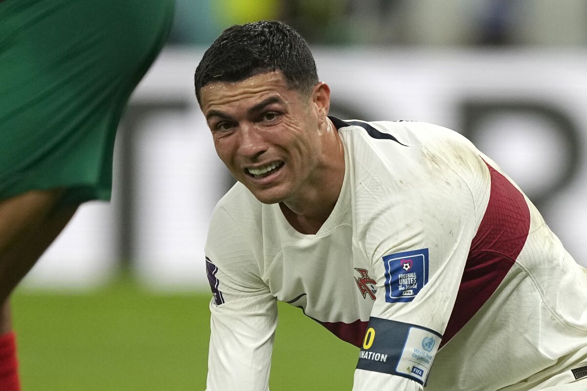Con 37 años, Cristiano Ronaldo dejó el fútbol de Europa para formar parte del club de Arabia, Al-Nassr FC. Foto: Los Angeles Times