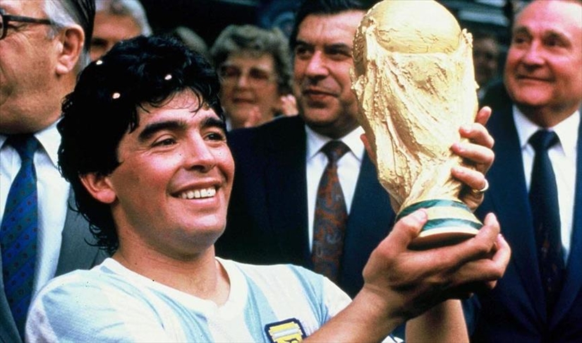En la Copa del Mundo de 1986, Diego Maradona participó en el 71% de los goles de Argentina en esa competición. Foto: Agencia Anadolu