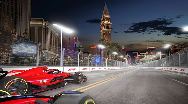 Otra de las novedades de la temporada de la F1 en 2023 es el GP en Las Vegas, pues desde 1982 no es sede de alguna carrera. Foto: F1