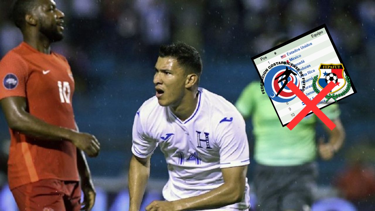 Concacaf expone dato de Honduras en Nations League que enojará a panameños y ticos