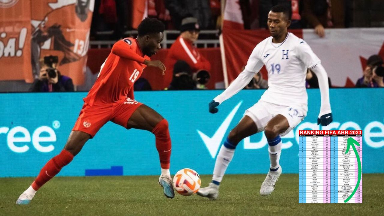 Este será el nuevo puesto de Honduras en el ranking FIFA tras partidos de marzo