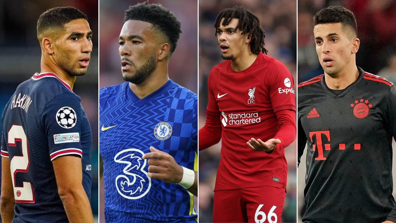 Junto a Reece James, Trent Alexander-Arnold y João Cancelo, Hakimi es el lateral derecho más caro del mundo. Foto: Internet