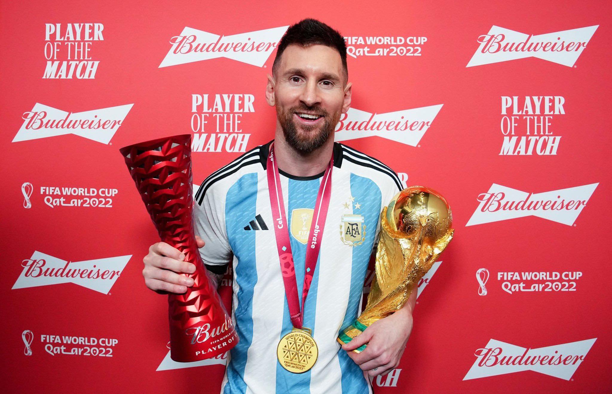 En la Copa de Mundo de Qatar 2022, Lionel Messi fue fundamental para Argentina, siendo el MVP de la final y el Mejor Jugador del torneo. Foto: Deporte Today