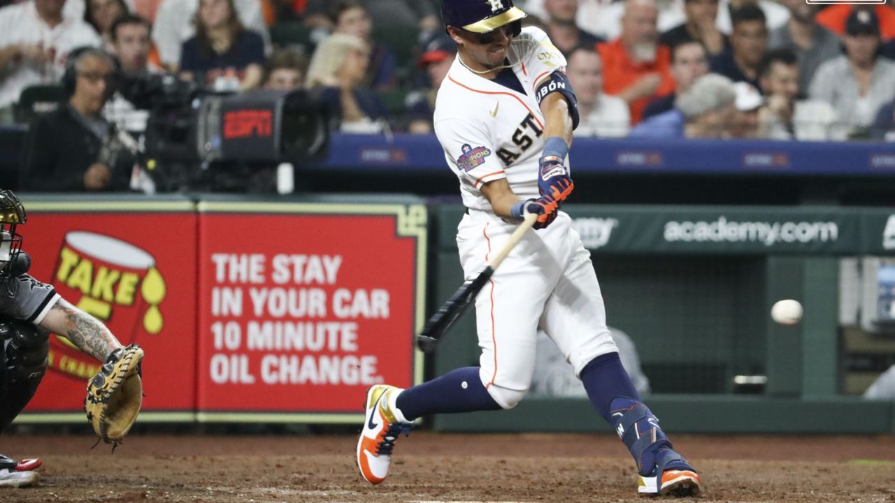 Mauricio Dubón tuvo frustrado debut en nueva temporada con los Astros de Houston
