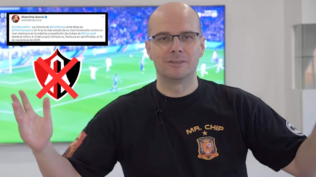 MisterChip expone dato del Olimpia que avergonzará al Atlas en toda su vida