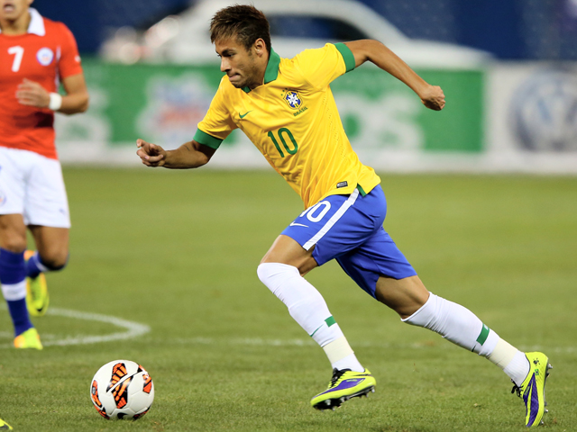 La velocidad más alta alcanzada por Neymar es de 34,83 km/h. Foto: Internet