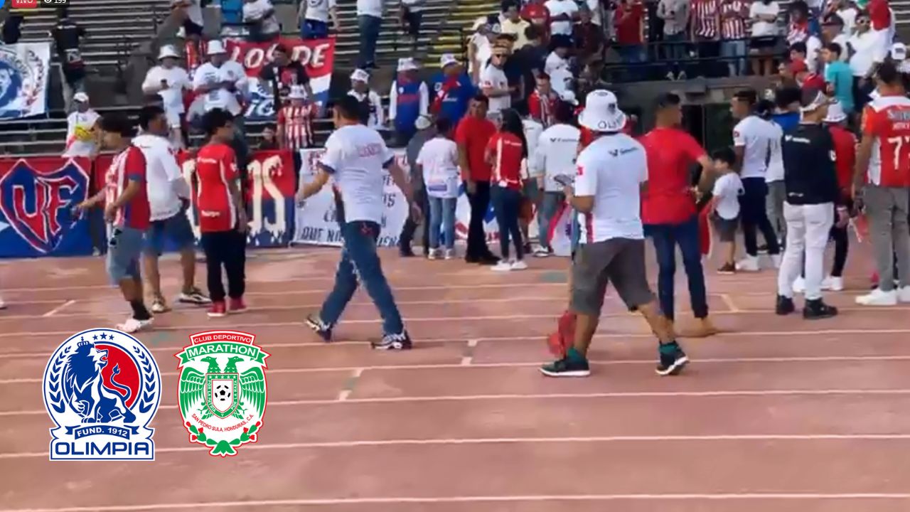 El problema que sufrió el Olimpia antes del partido contra Marathón en Estados Unidos