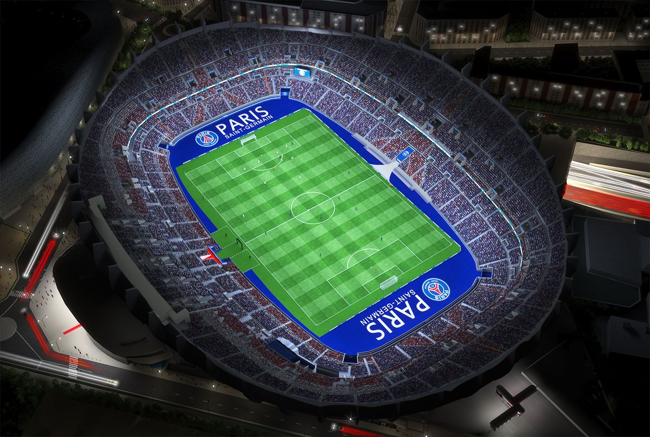 Con ocho, el Parc des Princes es el estadio que más finales de Champions ha albergado. Foto: PSG