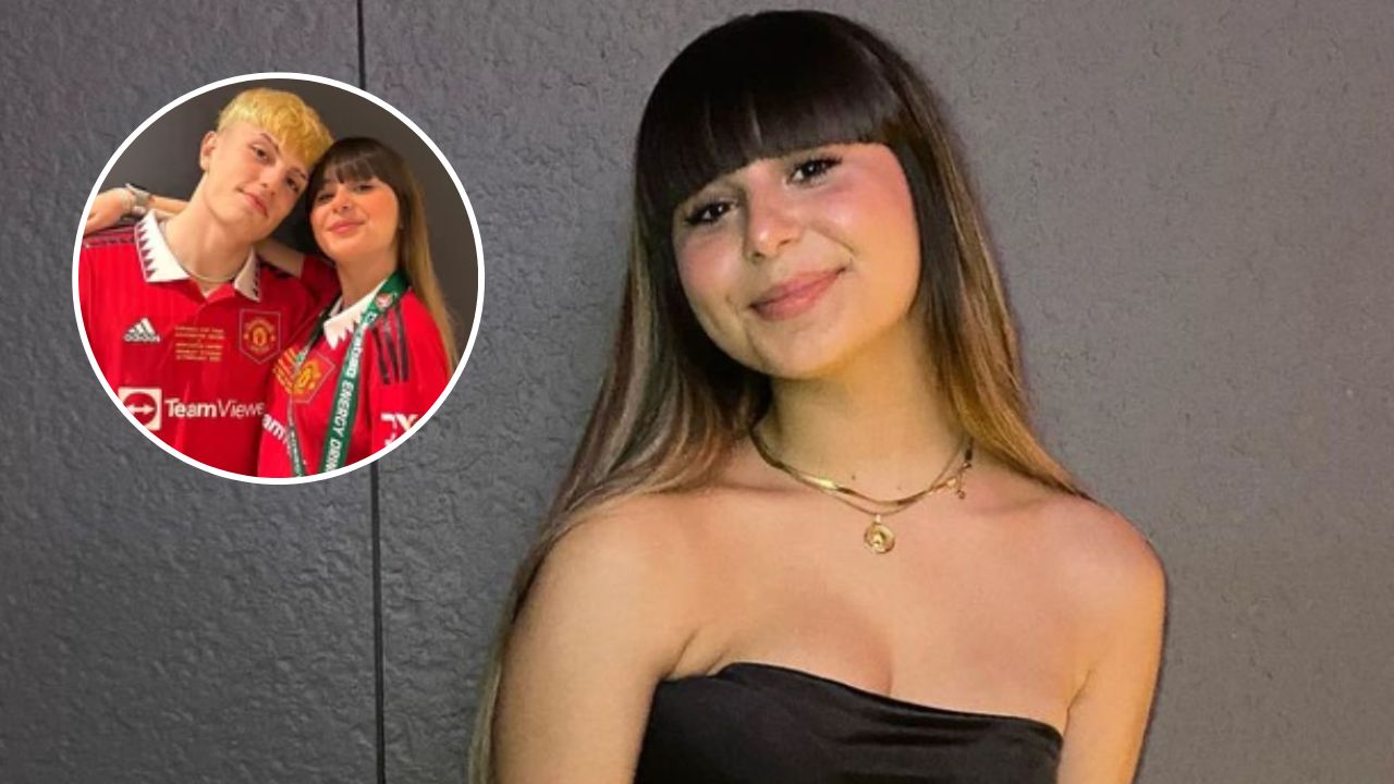 Alejandro Garnacho novia, quién es, cuántos años tiene y a qué se dedica