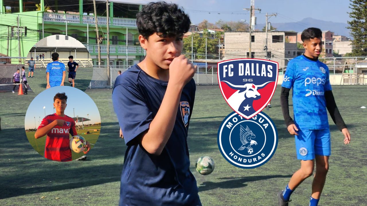 Motagua le abre las puertas a Andy Alvarenga, prospecto hondureño del FC Dallas en Estados Unidos