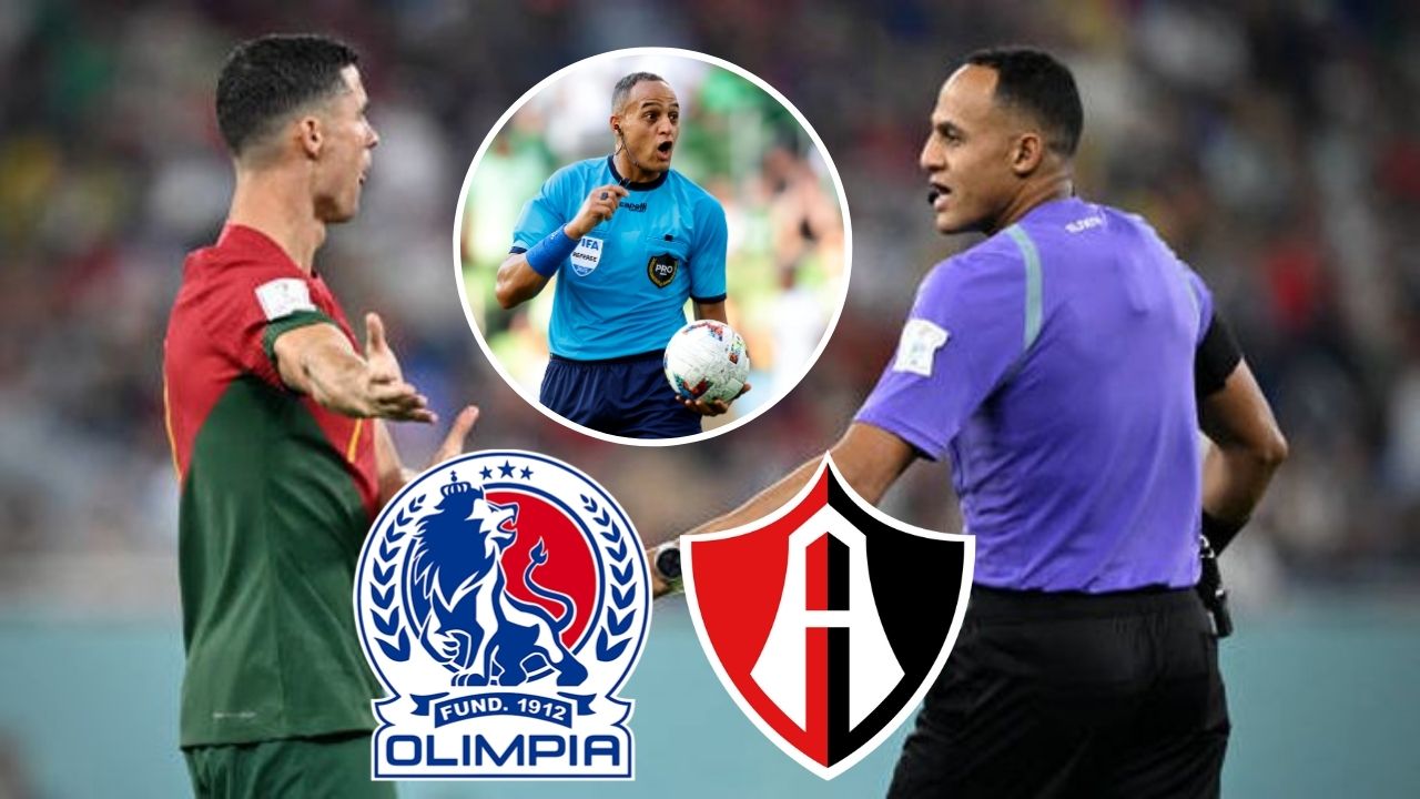 El polémico árbitro que dirigirá el Olimpia contra Atlas en San Pedro Sula