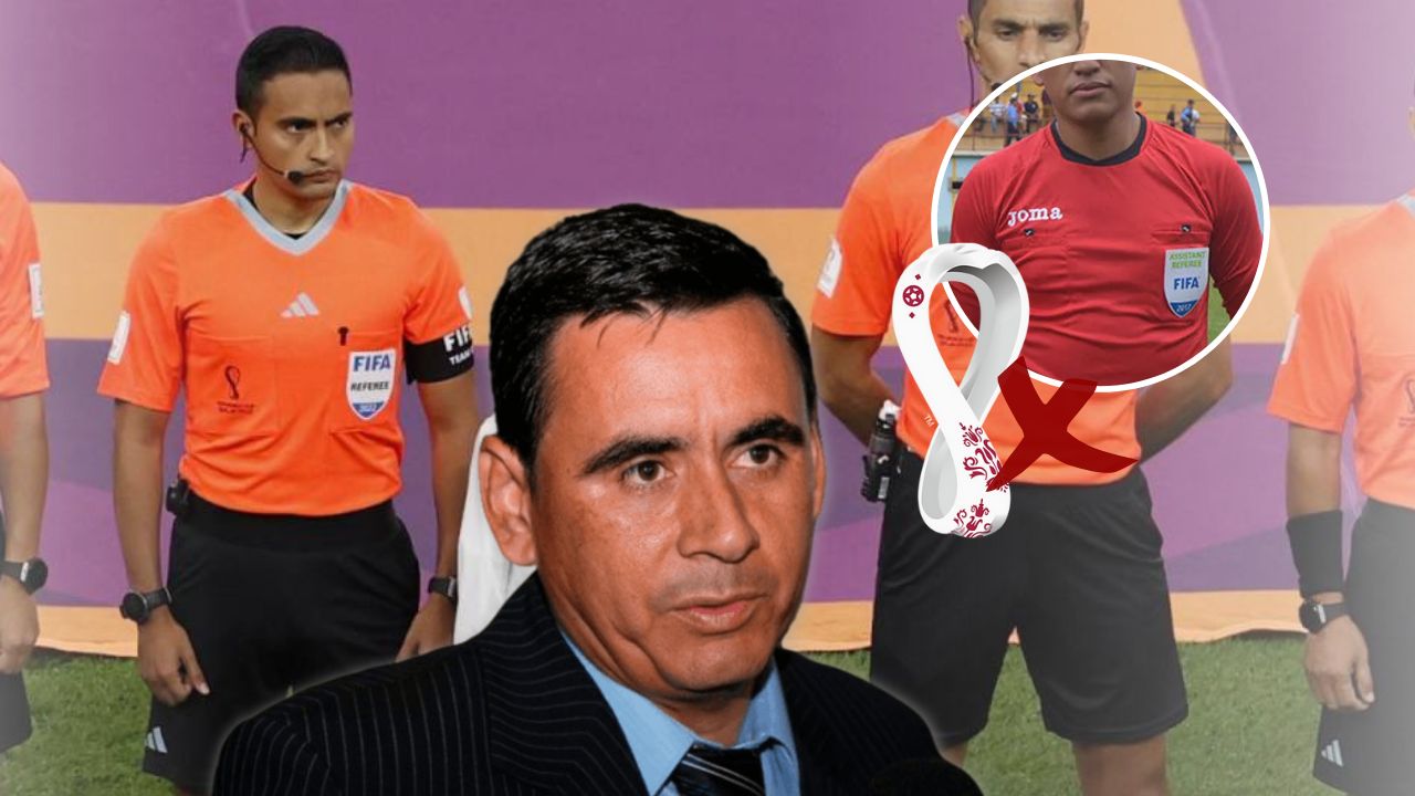 Benigno Pineda es acusado de evitar que árbitro hondureño estuviera en el Mundial 2022