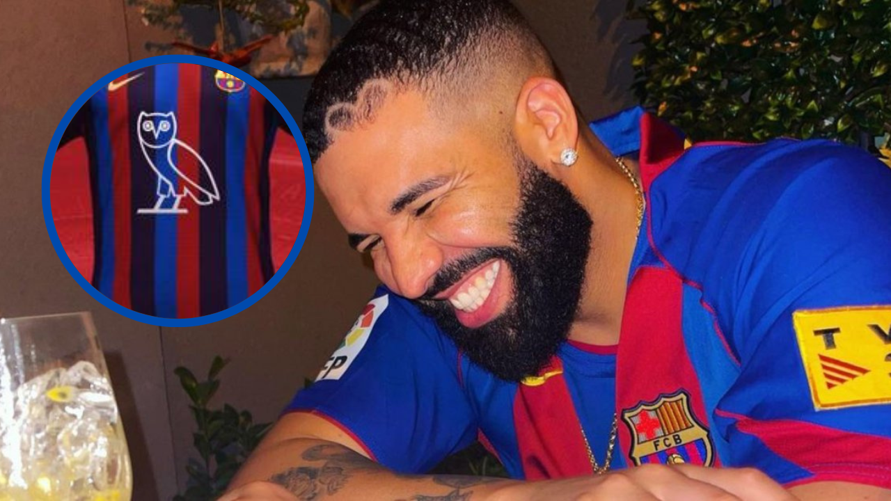 Camiseta Barcelona Drake, ¿por qué se usa su logo y cuánto cuesta la playera?