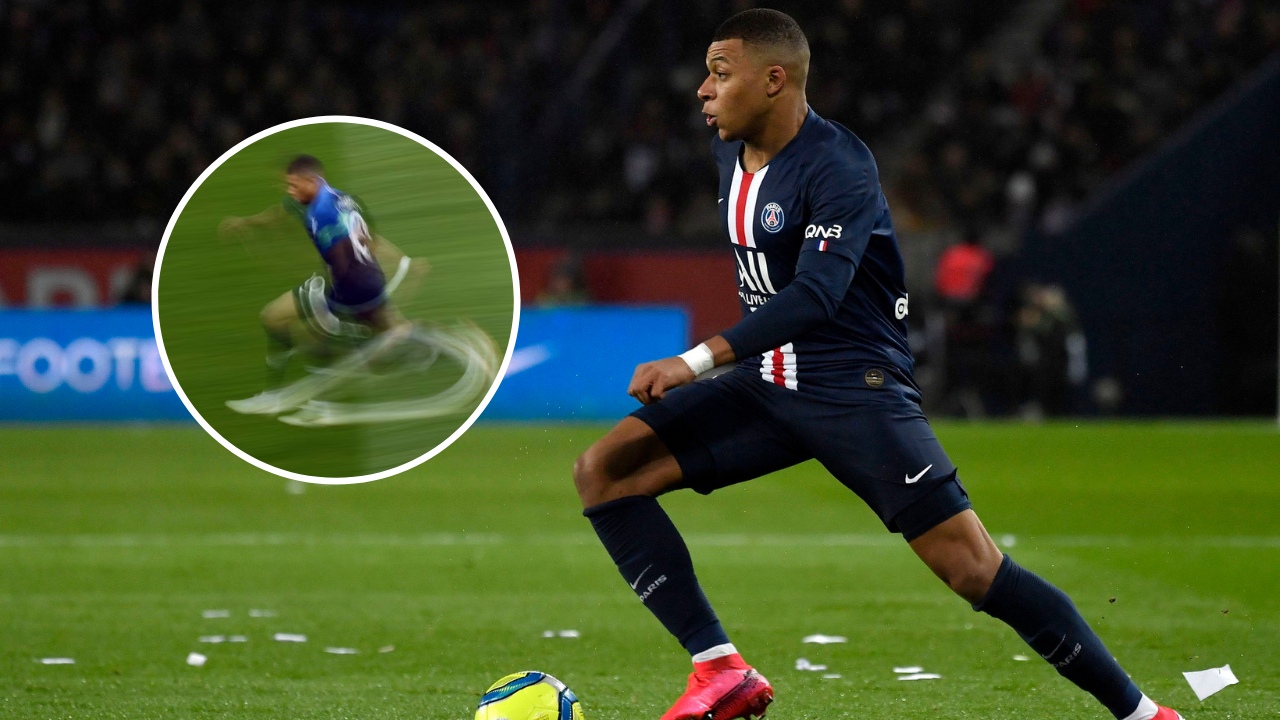 ¿Cuánto corre Mbappé?, ¿quiénes son los futbolistas más rápidos del mundo?
