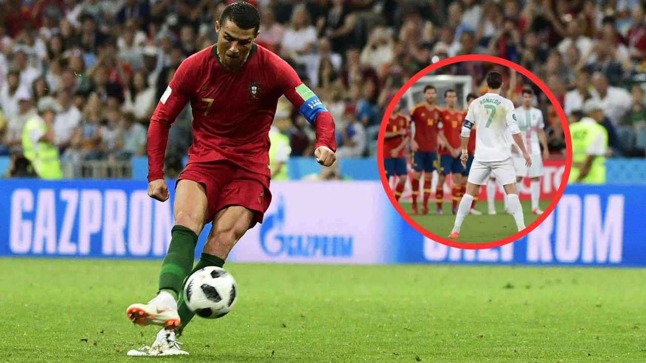 ¿Cuántos goles de tiro libre tiene CR7?, técnica que usa y jugadores con más anotaciones