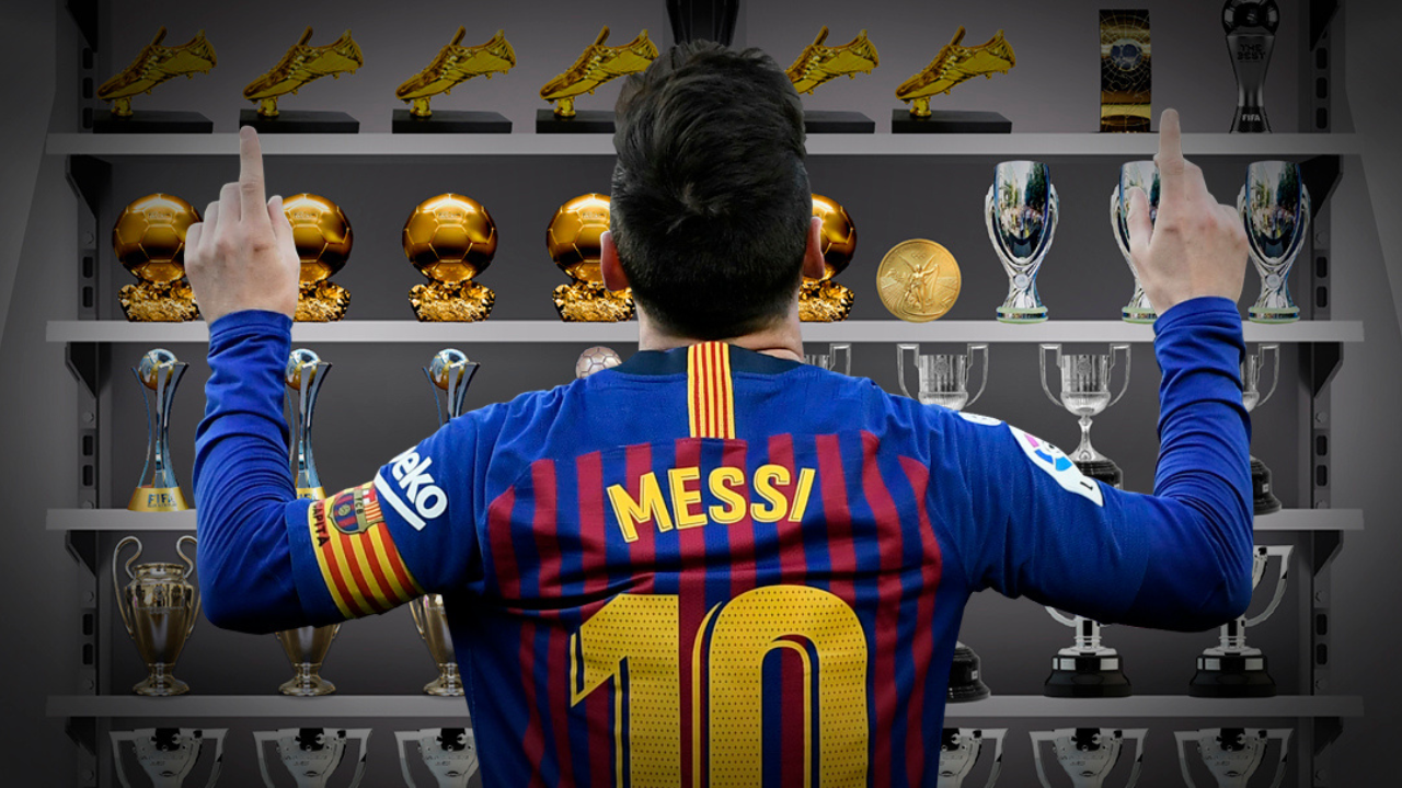 ¿Cuántos títulos tiene Messi?, todos los trofeos con club y selección