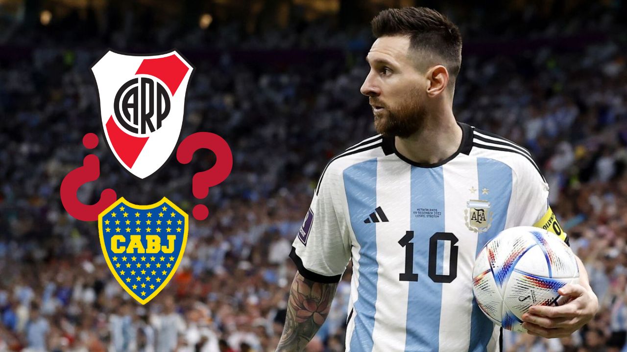 ¿De qué equipo es Messi, River o Boca?, Lionel tiene simpatía por uno de los grandes de Argentina