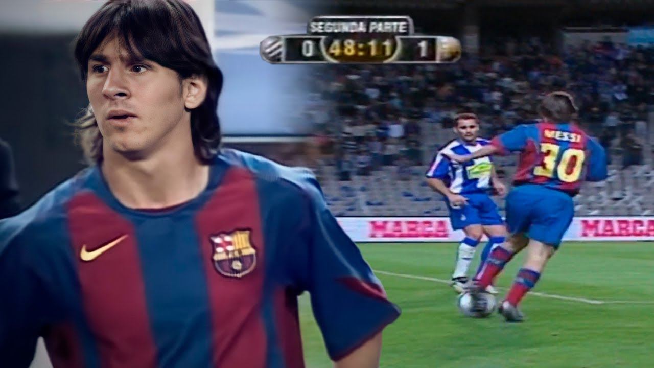 Debut de Messi en el Barcelona 2004, Así fue la apertura del argentino