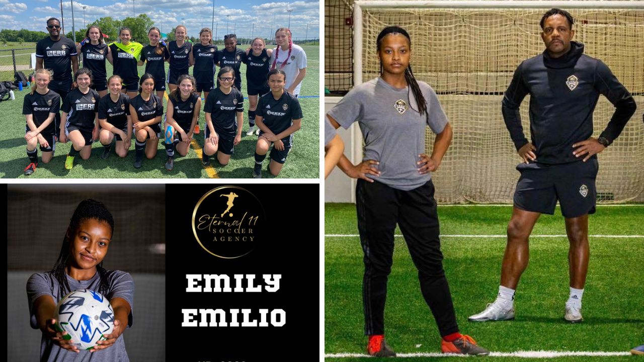 Emily Emilio, la hija del exgoleador del Olimpia y Real España que destaca en el fútbol femenino de EUA