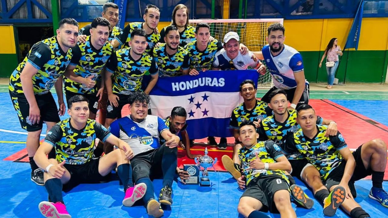 Equipo hondureño se corona campeón en torneo disputado en Costa Rica