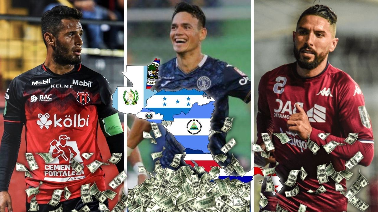 Estos son los 5 clubes más caros del fútbol de Centroamérica ¡Con dos hondureños!