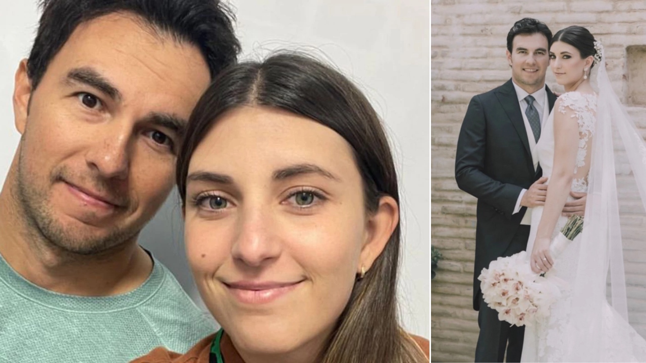 Esposa de Checo Pérez, ¿quién es, cuántos hijos tienen y de cuánto es su fortuna?