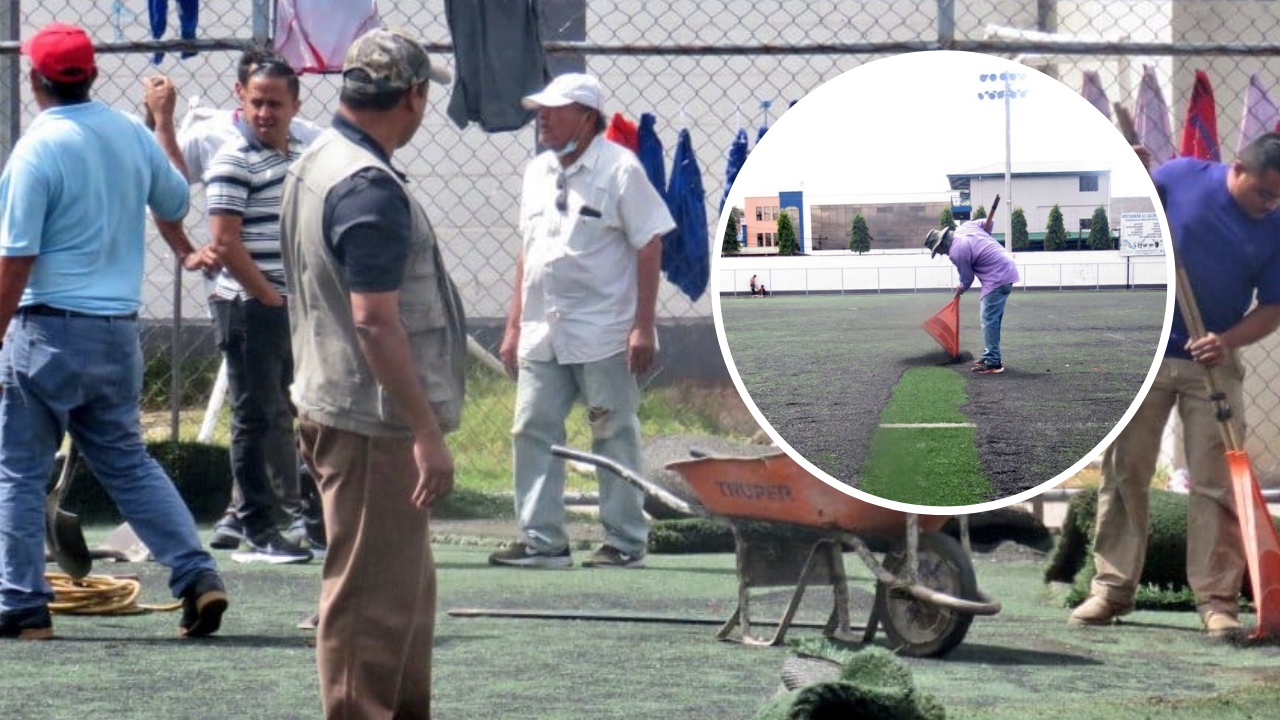 Condepor sorprende con cambio de grama a emblemático estadio hondureño