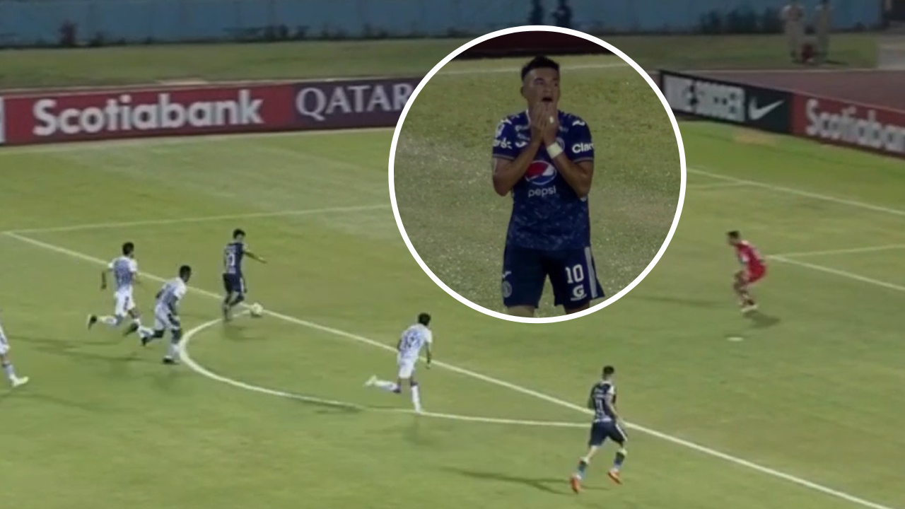 Los claras oportunidades de gol que falló Motagua ante Pachuca en la Liga de Campeones de Concacaf