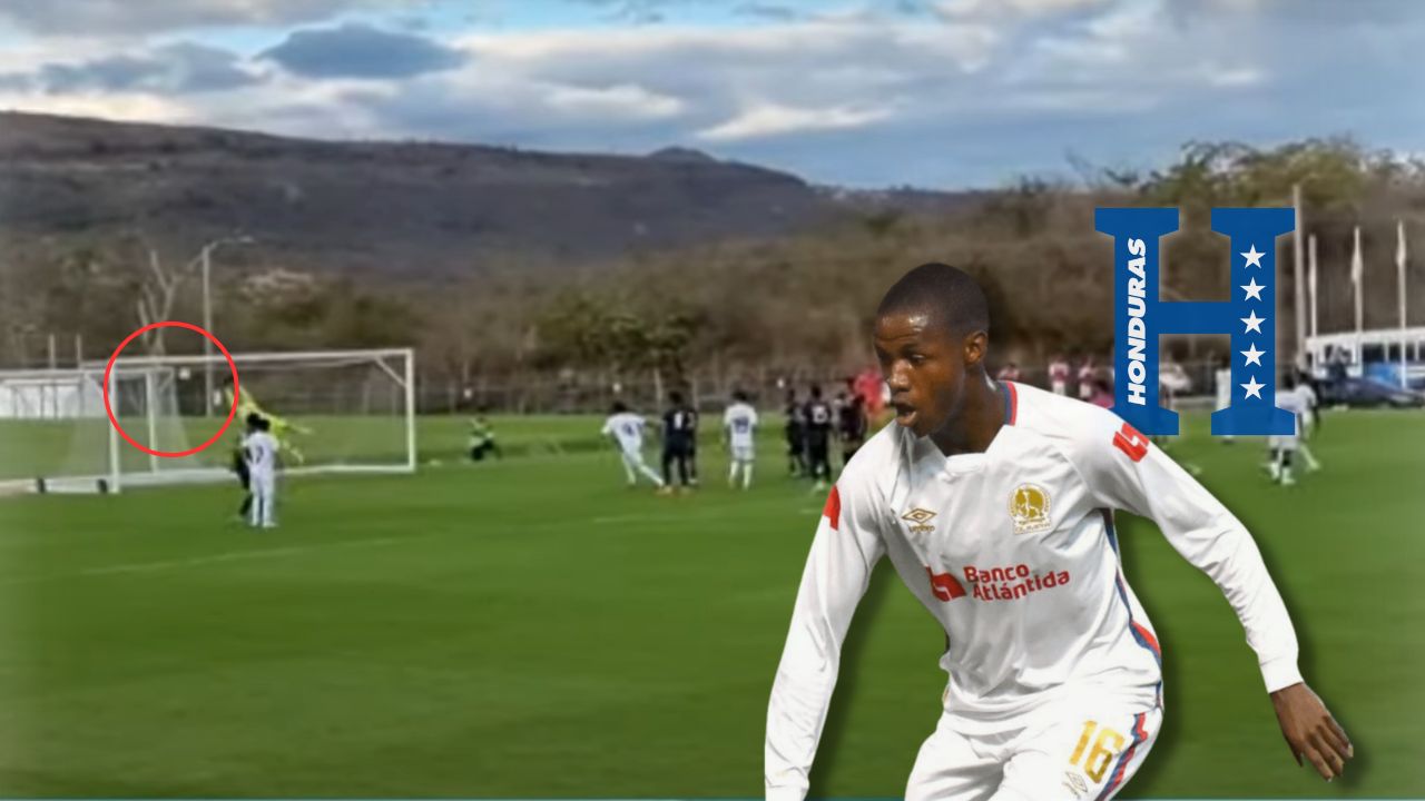 Hermano de Edwin Solano sorprende con un golazo de tiro libre en paliza de Honduras