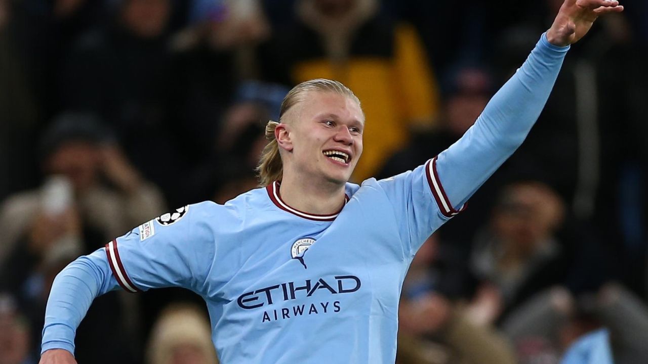 Haaland destruye al Leipzig con cinco goles y el City vuela a cuartos