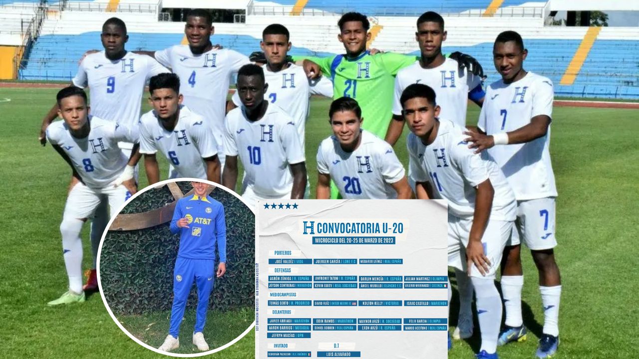 Honduras con revés a México al quitarle joyita del América para la selección Sub-20