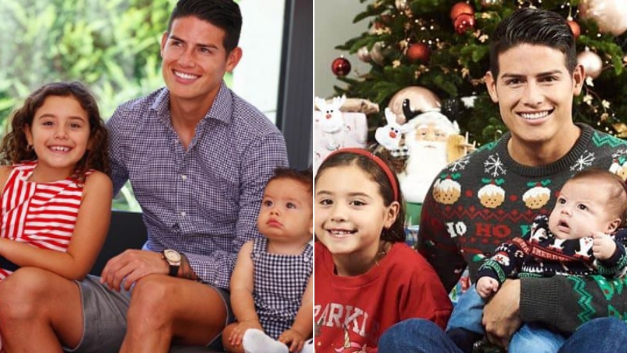 James Rodríguez hijos, ¿cómo se llaman, cuántos años tienen y quiénes son sus madres?