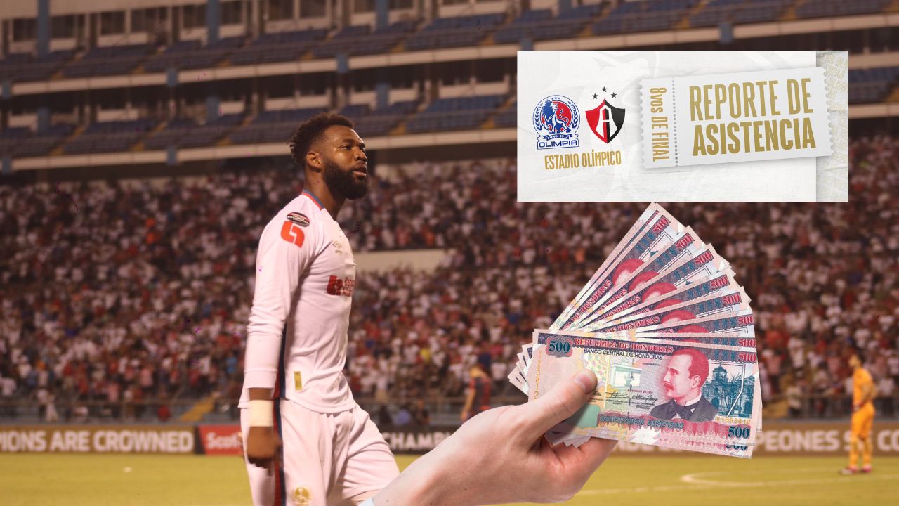 Olimpia reporta millonaria taquilla en el partido contra Atlas