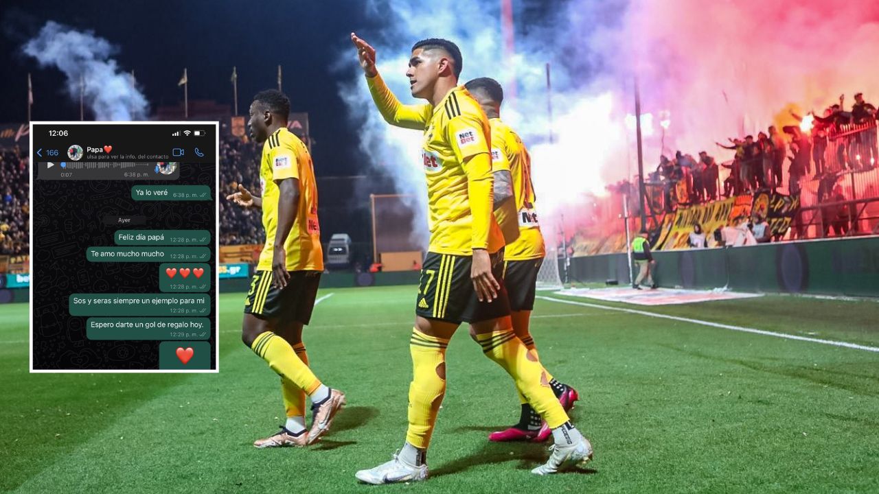 Luis Palma cumple conmovedora promesa con su padre tras su nuevo golazo en Grecia