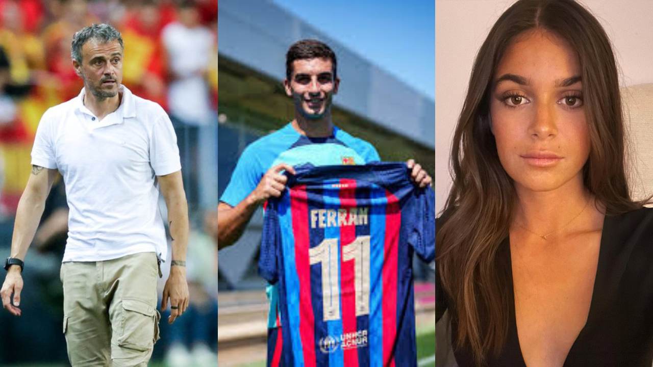 Novia de Ferran Torres, quién es y qué hace Sira Martínez, hija de Luis Enrique