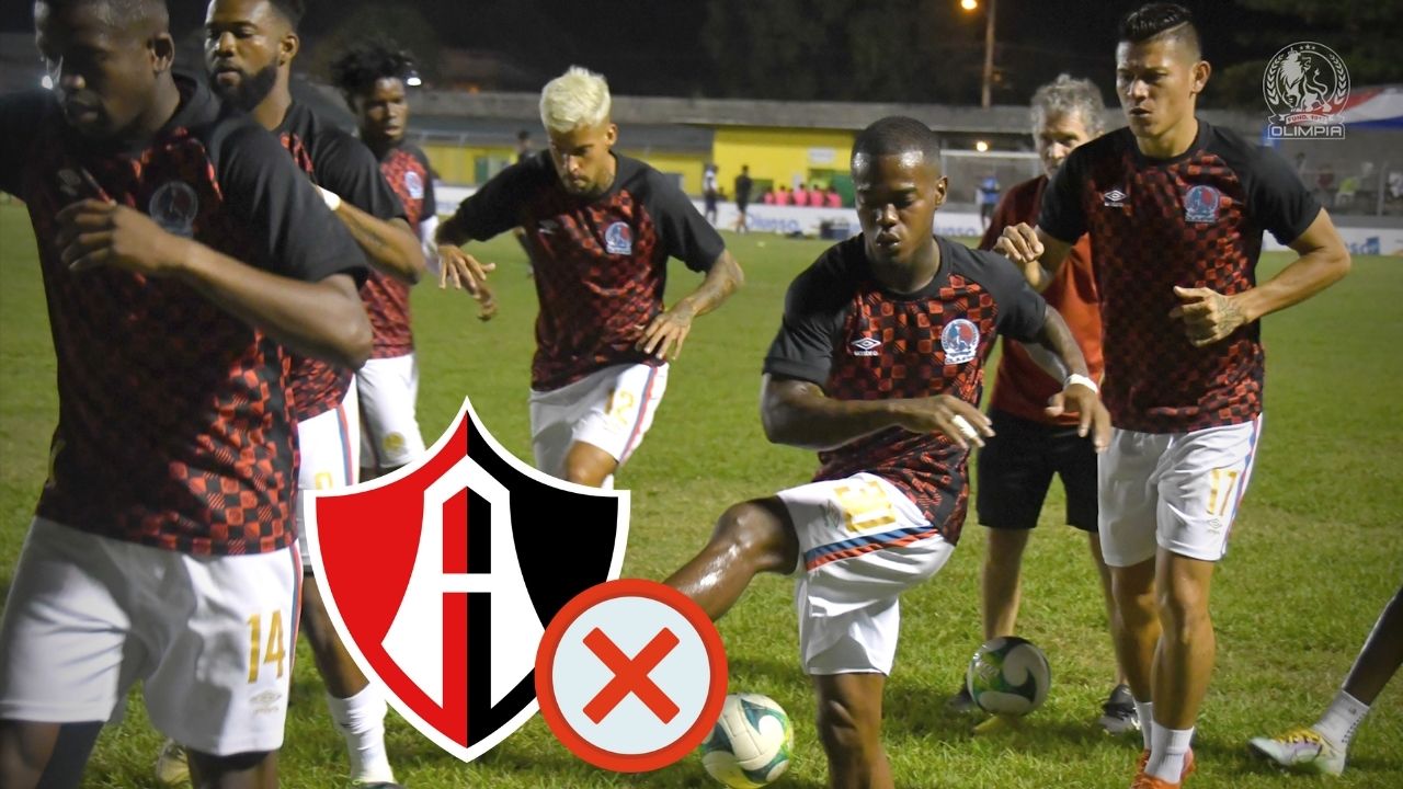 Primera baja confirmada de Olimpia para medirse al Atlas por Concacaf Liga Campeones