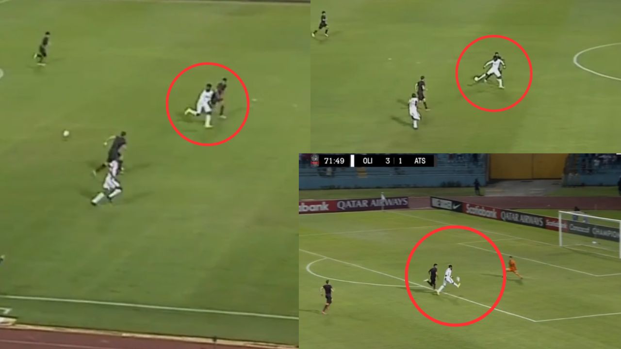 Jorge Benguché se luce con tremendo doblete del Olimpia ante Atlas en Concachampions