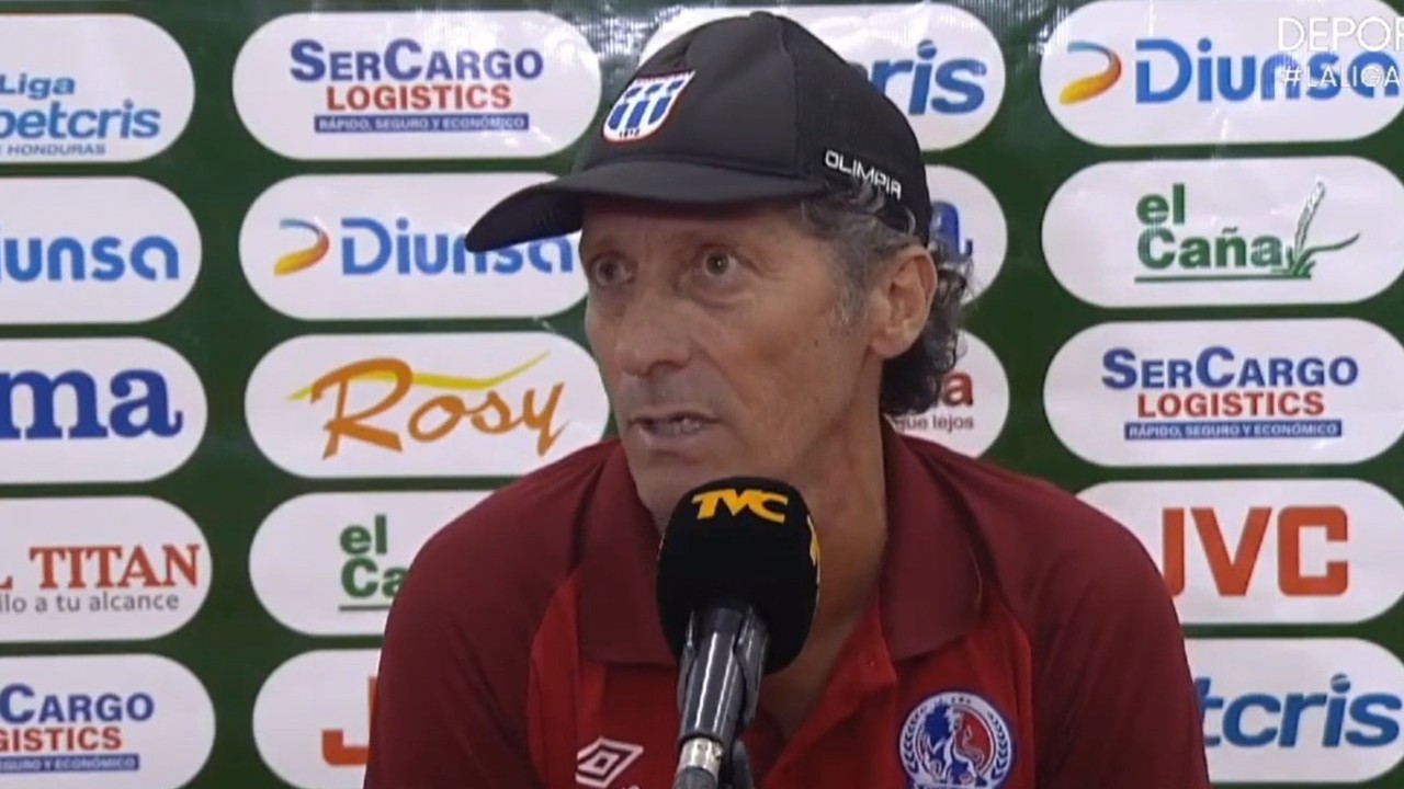Troglio envía mensaje a la Liga Nacional tras perder el invicto ante Marathón con equipo alternativo