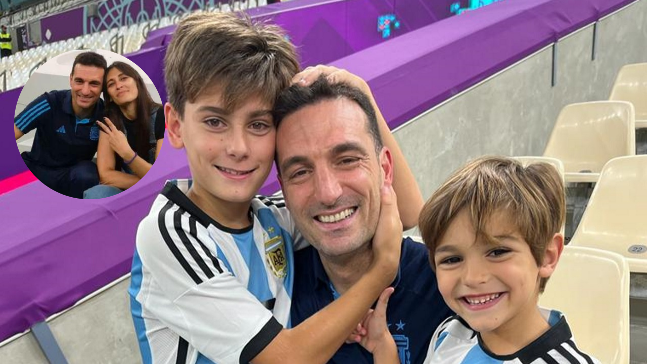 ¿Quién es la hija de Lionel Scaloni?, esposa y demás hijos