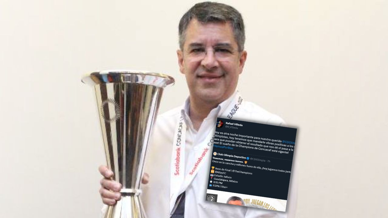 Rafael Villeda deja un mensaje al olimpismo previo al duelo ante Atlas en Concachampions