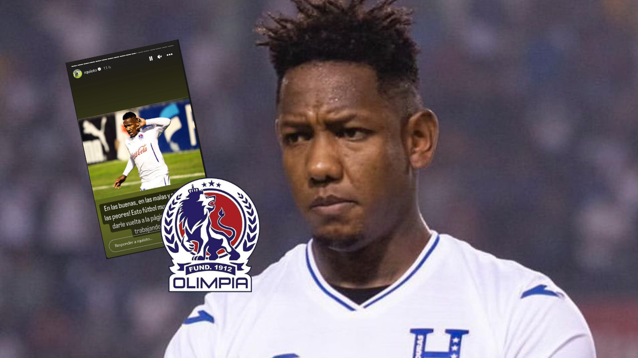 Romell Quioto envía mensaje a los futbolistas de Olimpia por dolorosa eliminación en Concachampions