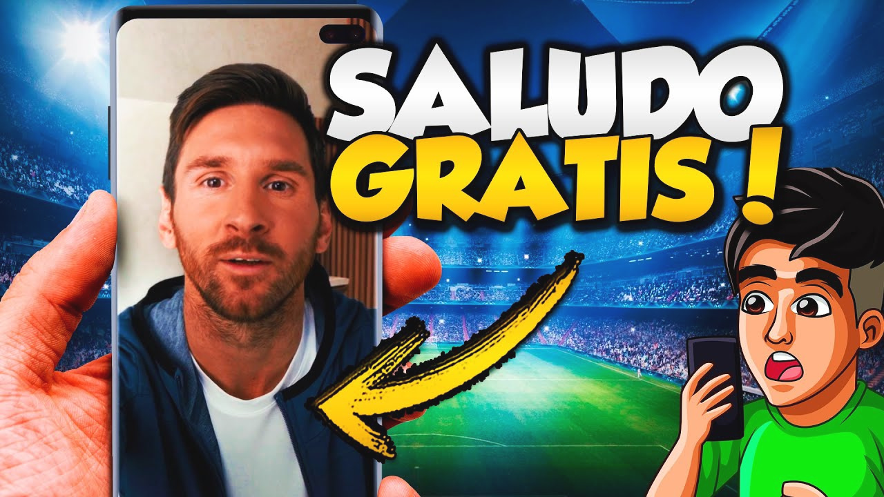 Saludo de Messi personalizado, cómo recibir o enviar un mensaje del futbolista argentino