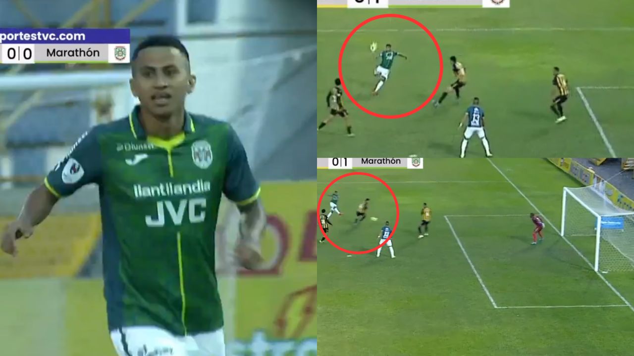 Selvin Guevara cumple la ley del ex con un golazo de volea ante Real España