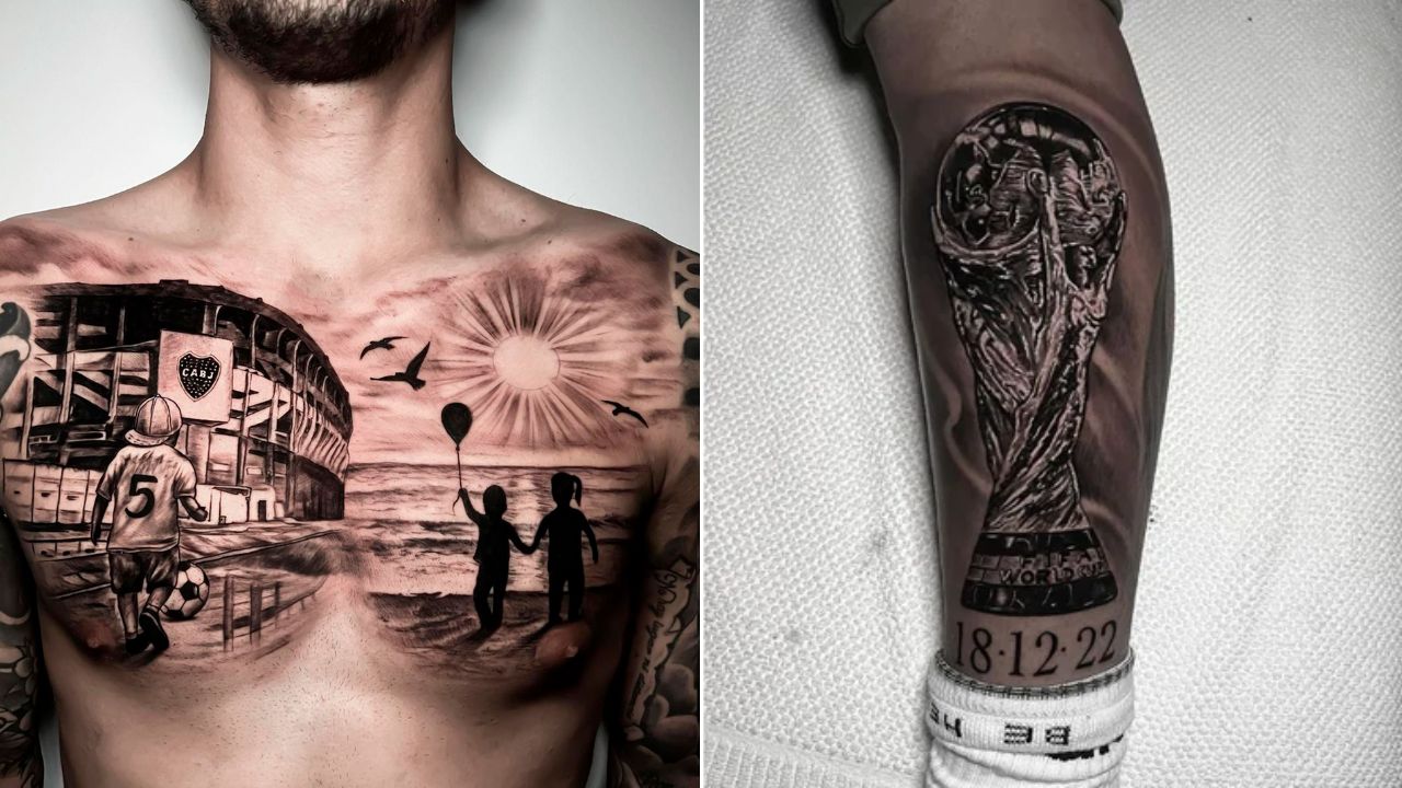 Tatuajes de Leandro Paredes, ¿cuáles han sido los últimos y qué significado tienen?