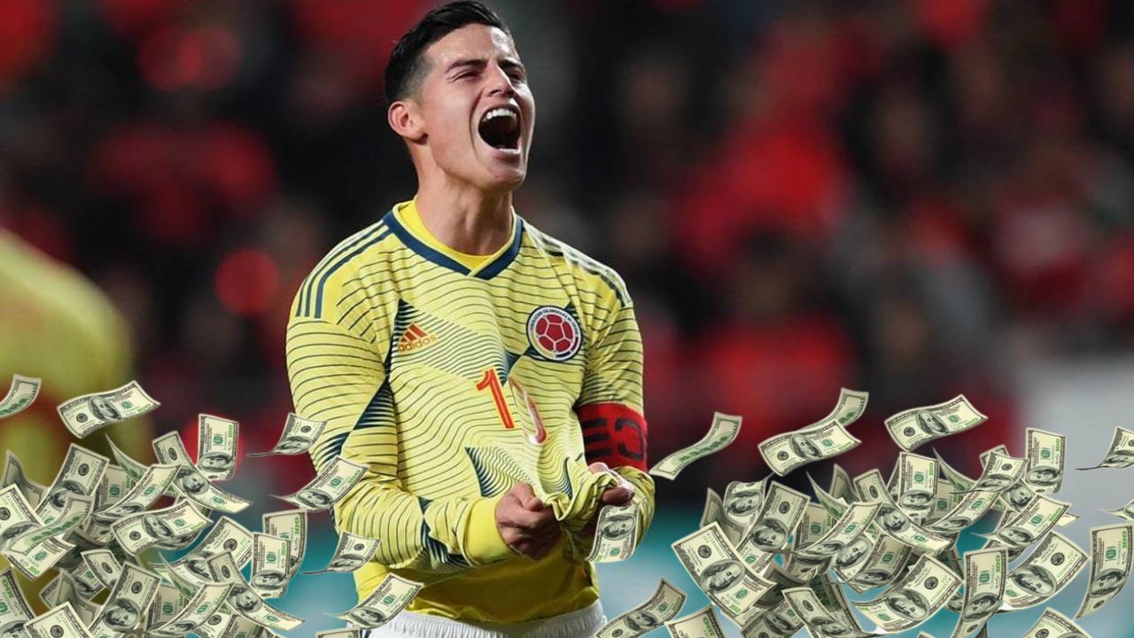 Fortuna de James Rodríguez, ¿A cuánto asciende el patrimonio del colombiano?