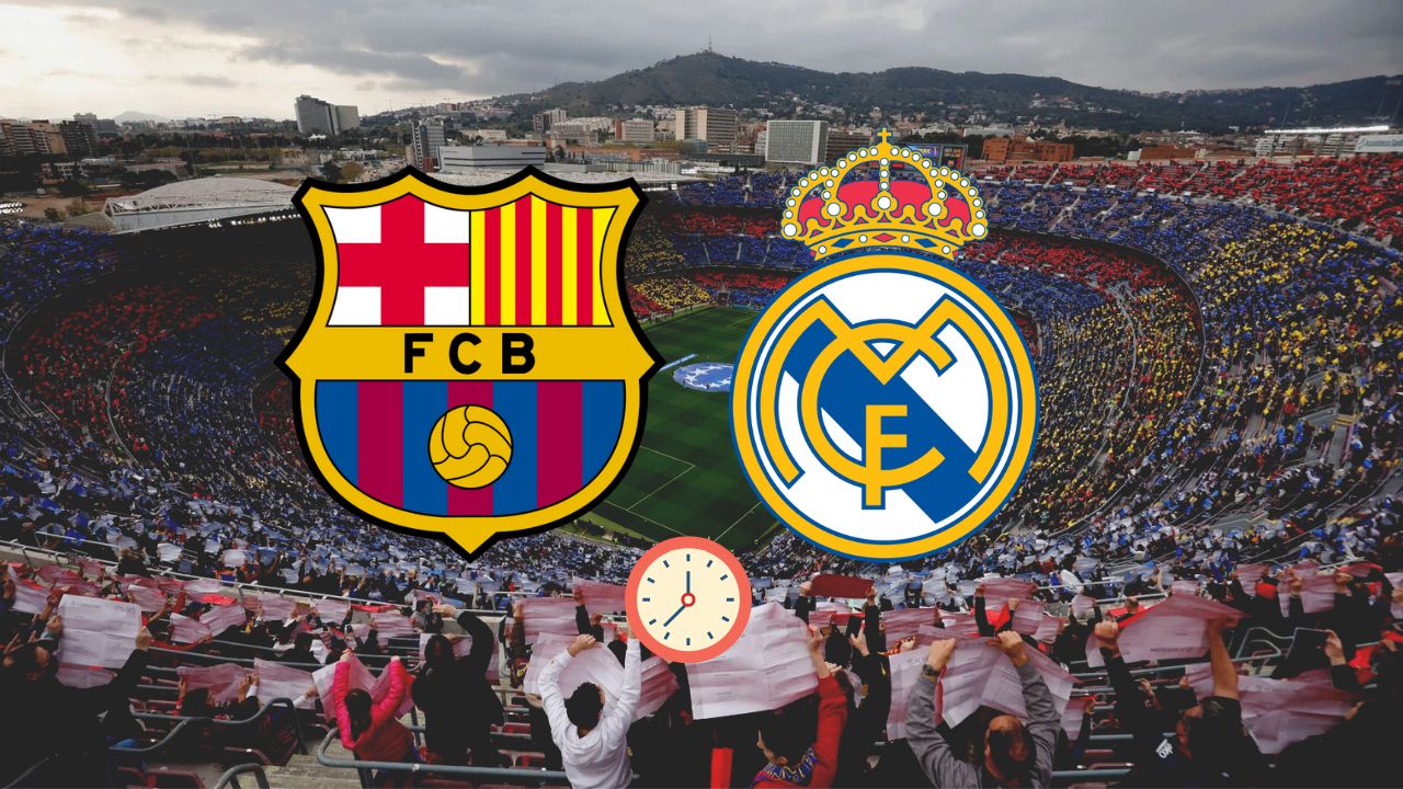 Hora del clásico Barcelona vs Real Madrid, horario de Honduras, canal y dónde ver